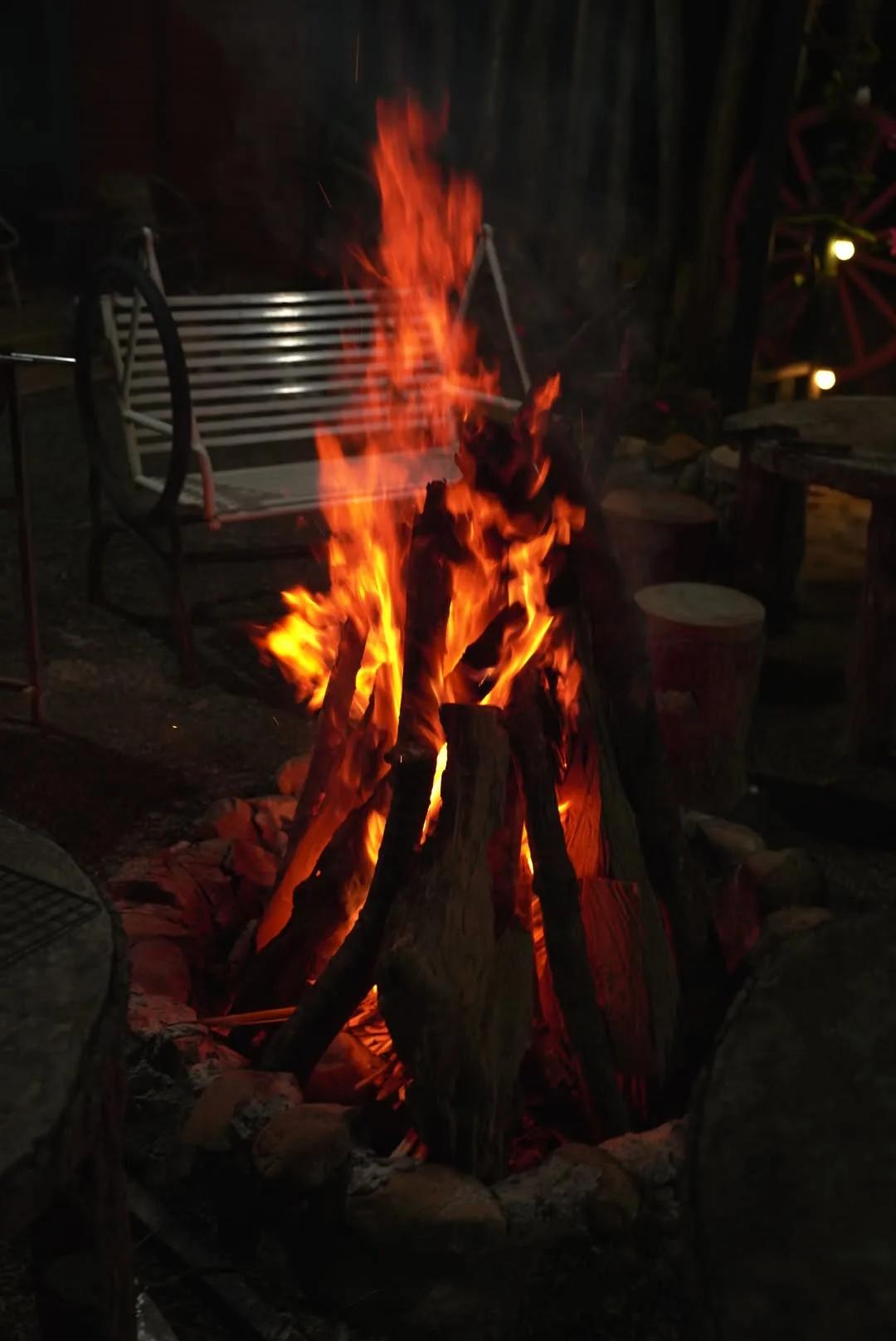 Camp fire